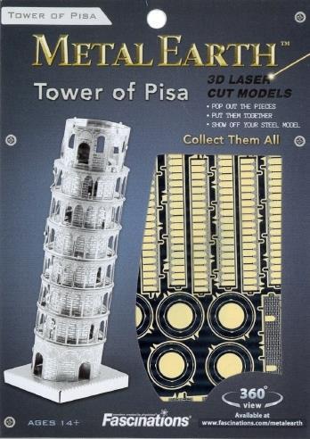 Metal Earth The Leaning Tower Of Pisa Bouwpakket - 2