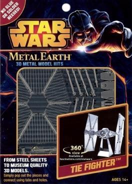 Star Wars Tie Fighter Metal Earth 3D Model Kit MMS256 - 2