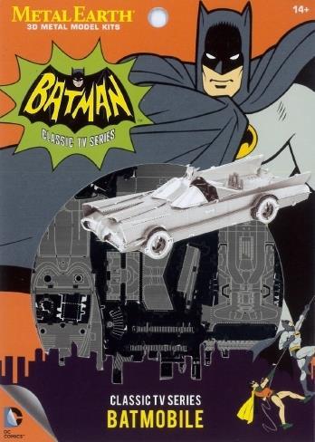 Batman 1969 Classic TV Series Batmobile Metal Earth 3D Model Kit MMS371