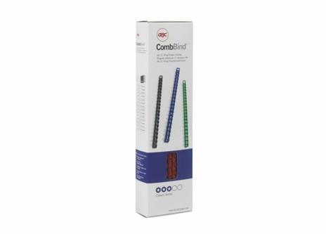 GBC Anelli plastici CombBind neri 10 mm (100) - 8