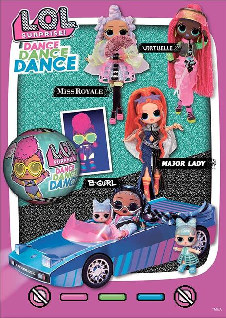 Lol Surprise Doll & Tcg Dance Off Sock - 4