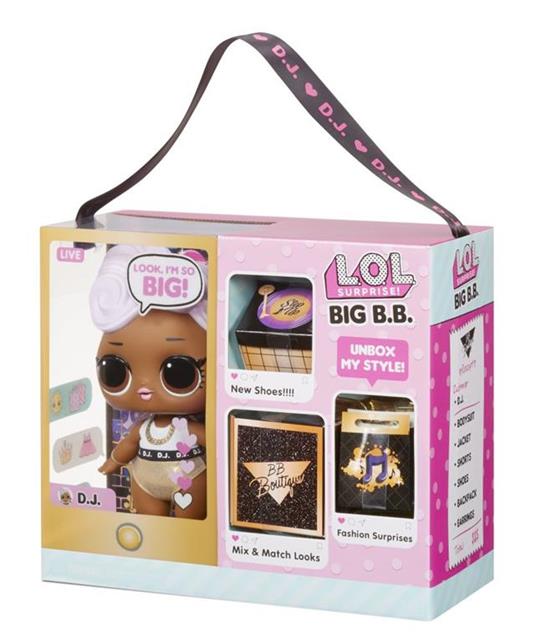 L.O.L. Surprise: Big B.B. Doll 11.6In/29,5Cm (Assortimento 3 Personaggi) - 3