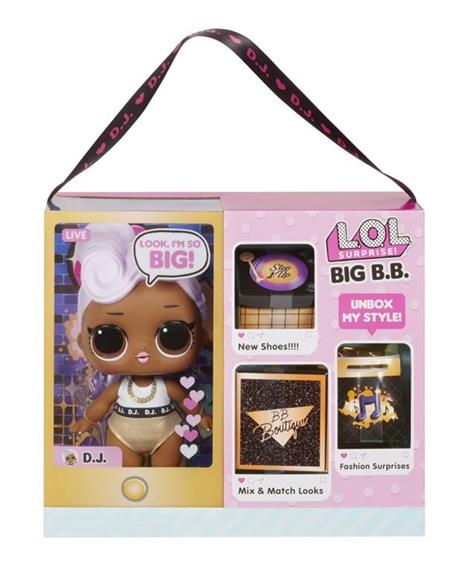 L.O.L. Surprise: Big B.B. Doll 11.6In/29,5Cm (Assortimento 3 Personaggi) - 5