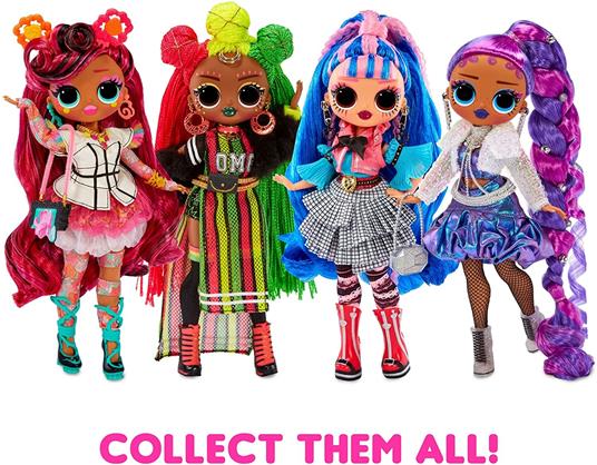 LOL Surprise Bambola OMG Queens - SWAYS - con 20 sorprese tra Cui Vestiti, Accessori, Supporto per Bambole e Altro - da Collezione - età: 4+ Anni - 11