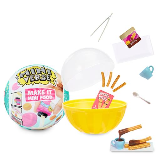 Make it mini food cafe miniverse serie 2 di mga – set food cafe fai da te  con luce uv, confezione misteriosa - ND - Casa delle bambole e Playset -  Giocattoli