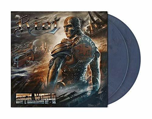 Rock World (Iron Grey Blue Vinyl) - Vinile LP di Riot