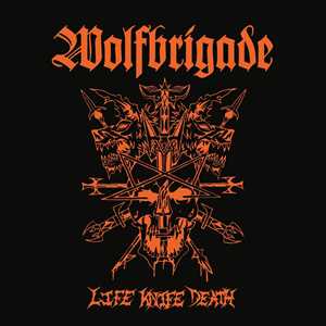 Vinile Life Knife Death (Dark Grey Marbled Edition) Wolfbrigade