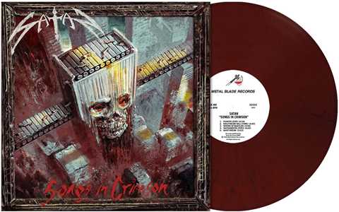 Vinile Songs In Crimson (Dark Crimson Red Edition) Satan