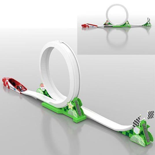 Pista Mario Kart Single Loop + Racer