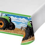 Creative Converting: Tovaglia Plastica 137x259cm Trattore - Tractor Time 54X102