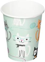 Creative Converting: Bekertjes Purr-Fect Party (266Ml, 8St)