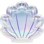 Creative Converting: Plt9 12/8Ct Shp Irid Mermaid Shine Qs