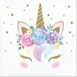 Creative Converting: Bn 12/16Ct 2P Unicorn Baby Qs