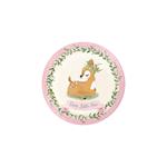 Creative Converting: Plt9 Ss 12/8Ct Deer Little One