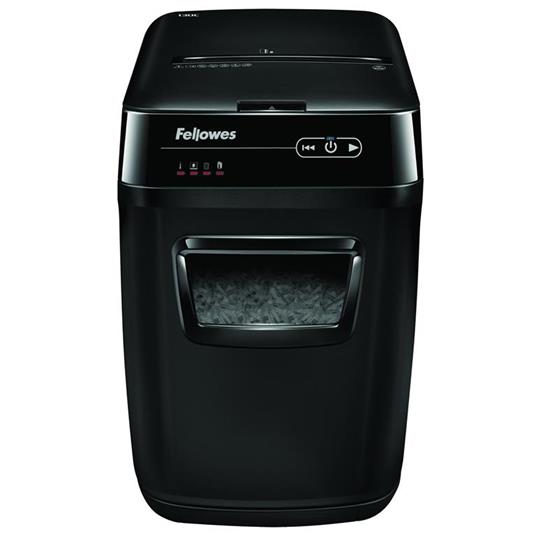 Fellowes AutoMax 130C distruggi documenti Triturazione incrociata 23 cm Nero