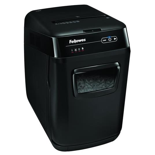 Fellowes AutoMax 130C distruggi documenti Triturazione incrociata 23 cm Nero - 2