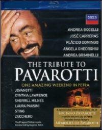 Pavarotti. The Tribute (Blu-ray) - Blu-ray di Andrea Bocelli,Laura Pausini,Sting,Zucchero,Placido Domingo,Lorin Maazel