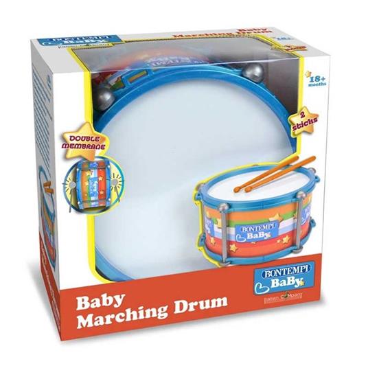 Tamburo Con 2 Bacchette Baby Marching Drum  502525 - 3