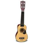 Ukulele Accordabile Chitarra Giocattolo Bambini in Legno Bontempi con Plettro