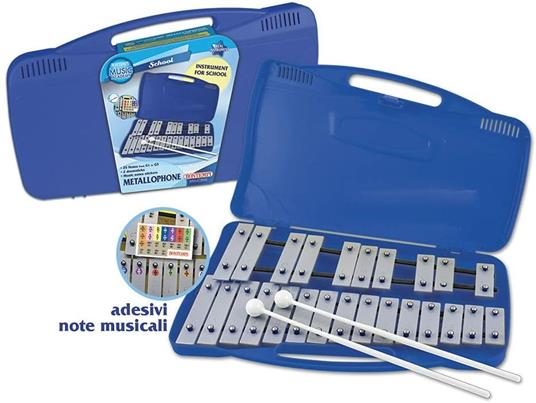 Metallofono Cromatico a 25 Note - Glockenspiel Metallophone (55 2530) - 2