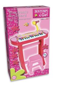 I Girl. Tastiera Elettronica a 31 Tasti con Microfono e Sgabello. Bontempi (13 3671)