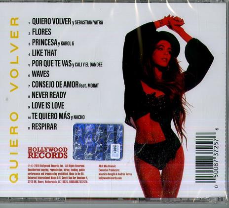 Quiero volver - CD Audio di Tini - 2