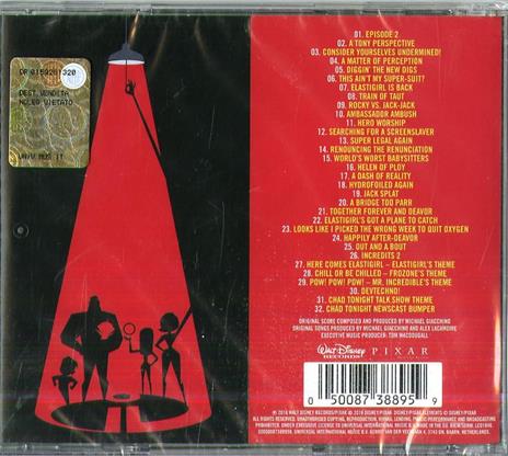 The Incredibles 2 (Colonna sonora) - CD Audio - 2