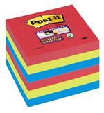 3M Post-it. 90 Foglietti Super Sticky Colori Bora Bora 76x76mm