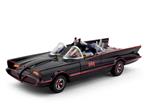 Dc Comics: 1966 Batmobile With Batman & Robin Mini Bendable Figures