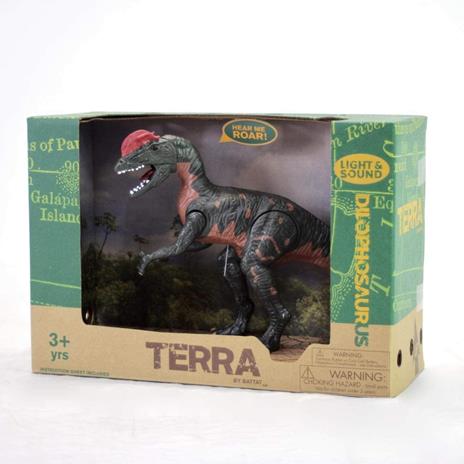 Terra - Dinosauro Elettronico Dilophosaurus Wetherilli