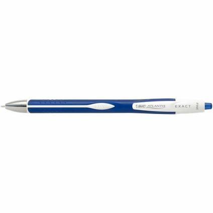 Penna a sfera a scatto Bic Atlantis exact blu