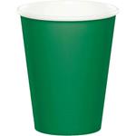 Creative Converting: 9Cup 12/8Ct Emerald Green Qs