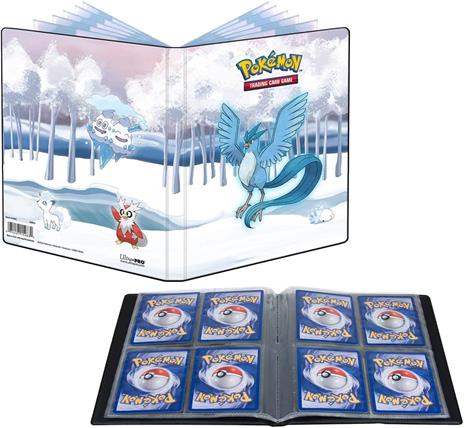 ULTRA PRO Album 4 Tasche Pokemon Frosted Forest