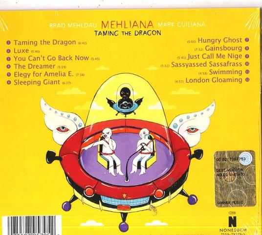 Mehliana. Taming the Dragon - CD Audio di Brad Mehldau,Mark Guiliana - 2