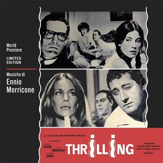 Thrilling (Colonna Sonora) - CD Audio di Ennio Morricone