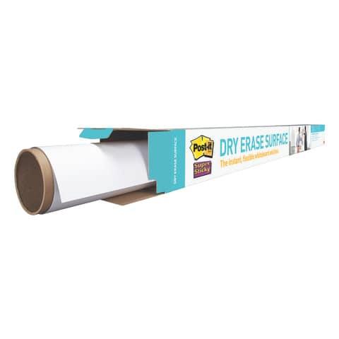 Lavagna cancellabile in rotolo Post-itÂ® Super Sticky 1.219 m x 1.829 m bianco DEF6x4-EU