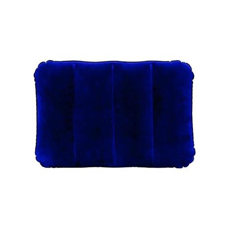 Cuscino Floccato Blu Gonfiabile da Campeggio Camping Cm 43X28X9 Intex 68672 - 96