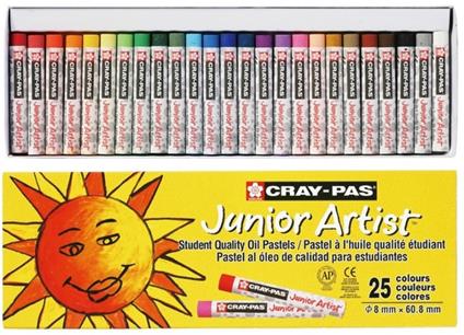 Cray-Pas: Bruynzeel - Sakura Cray-Pas Junior Artist Oliepastels Set 25St.