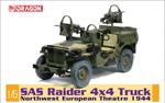 Sas Raider 4X4 Truck Northwest European Theatre 1944 1:6 Model Kit D75042