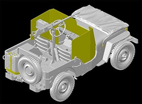 1/35 Armored 1/4-Ton 4x4 Truck W/.50-Cal Machine Gun - 4