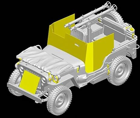 1/35 Armored 1/4-Ton 4x4 Truck W/.50-Cal Machine Gun - 5