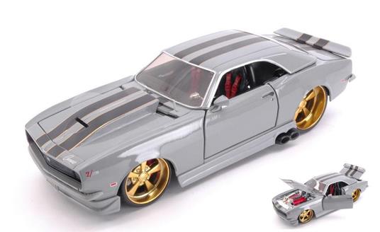 Chevrolet Camaro Z28 1968 Grey/Black 1:24 Model Mi32508 - 2