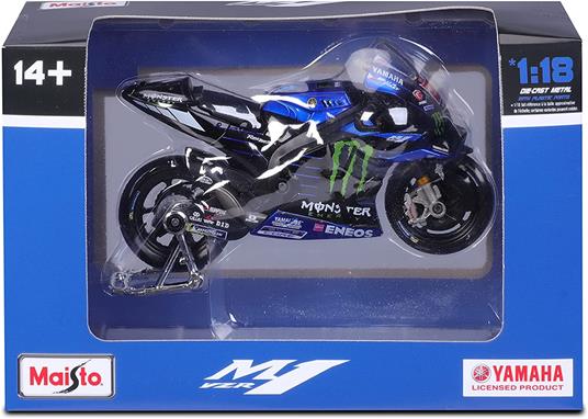 Maisto: Yamaha Yzr-M1 Motogp 2021 Quartanaro - 1:18 - 6