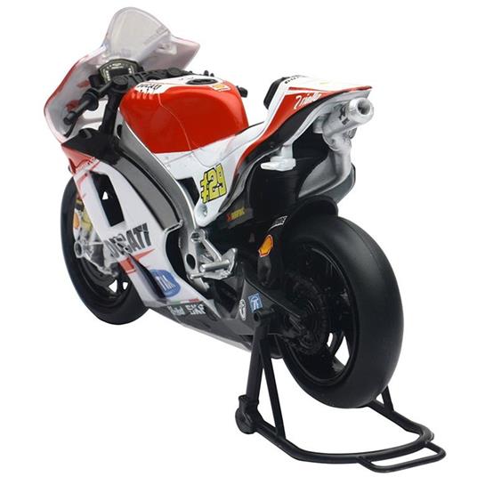 Modellino Die Cast Motocicletta Ducati Desmosedici Iannone Scala 1:12 Metallo - 3