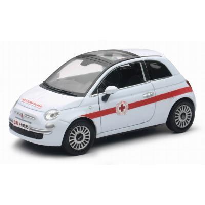Newray Fiat Cinquecento Croce Rossa Italiana Volontario 1:24 Modellino. 71383 - 4