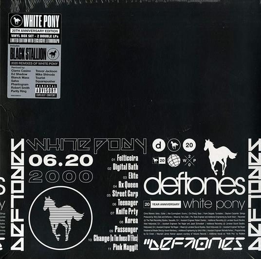 White Pony (20th Anniversary Deluxe Edition) - Vinile LP di Deftones