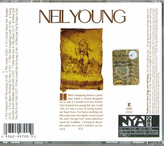 Neil Young (Remaster) - CD Audio di Neil Young - 2