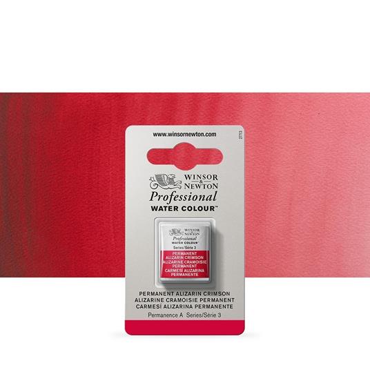 Acquarello Winsor & Newton Pwc 1/2 Godet – Cremisi D''alizarina Permanente