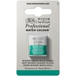 Winsor and Newton Artists Watercolour Viridian (3) Half Pan