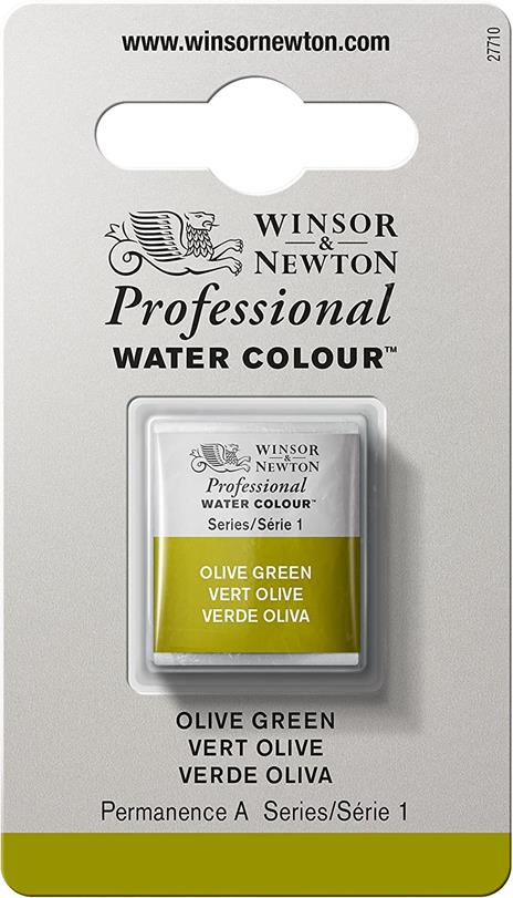 Winsor and Newton Artists Watercolour Winsor Green (Blue Shade) (1) Half Pan - 6